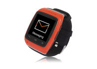 Mp3 negro reloj de Bluetooth de 1,54 pulgadas para Iphone y el teléfono androide