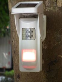 Detectores de movimiento solares al aire libre de la alarma con el sonido y la alarma ligera para la lucha contra el fuego del parque
