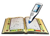 La pluma musulmán 8GB del Quran del producto con 16 voces y 16 traducciones con el al-Bukhari de Sahih y los musulmanes de Sahih reservan