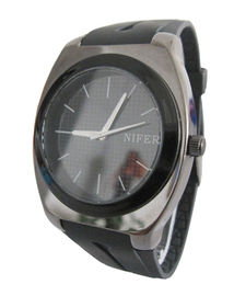 Relojes por encargo a prueba de choques del reloj del deporte del cuarzo del estilo de TPU Nixon
