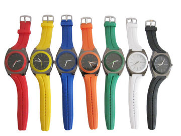 Relojes por encargo a prueba de choques del reloj del deporte del cuarzo del estilo de TPU Nixon