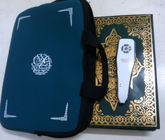 pluma santa conmovedora blanco y negro del Quran de Digitaces de la batería de 2GB 2 AAA con el libro grande