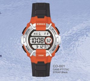 Relojes para hombre electrónicos del reloj de Digitaces del cuarzo/del cronógrafo de la prenda impermeable