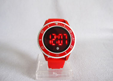 Relojes para hombre de encargo de Digitaces de la pantalla táctil con con pilas
