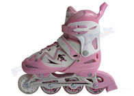 Pcteres de ruedas ajustables de cuatro ruedas del patio para los niños y los niños, zapatos del patinaje sobre ruedas de las muchachas