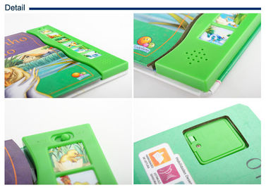 Los libros de música duros de los niños de la foto del papel de la cartulina los servicios imprimen y el atar