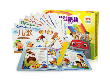 Pluma que habla de alta velocidad elegante para mini colorido de los niños con el estuche de plástico